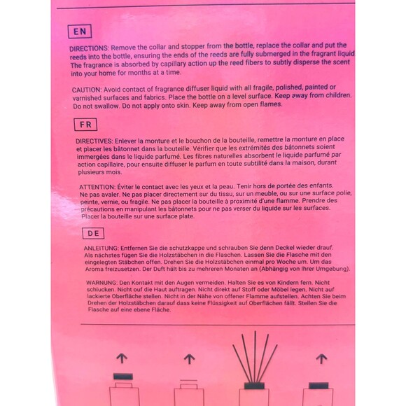 North Muse Feminine Wisdom Reed Diffuser Amber & Myrrh with Amethyst 3.4oz NEW - Picture 7 of 10